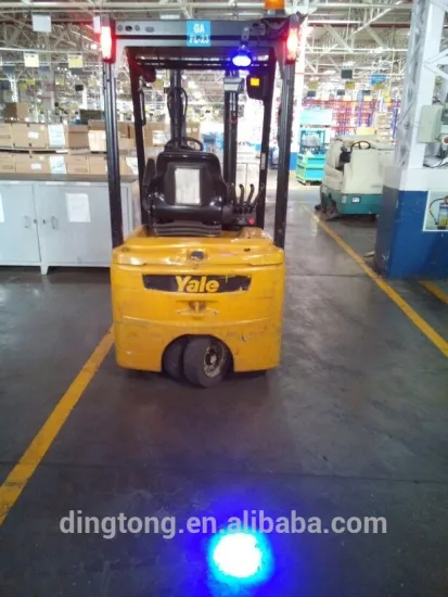 110v 6w forklift safety blue point led work light