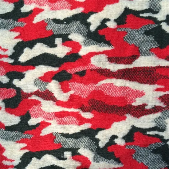New fashion camouflage pattern real wool high quality woolen fabric for fashion coats