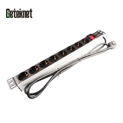 OEM GER Connector 415V 32A-100A DC MCCB Tripp Lite IEC C19 Surge Protection Ethernet PDU Rack 42U