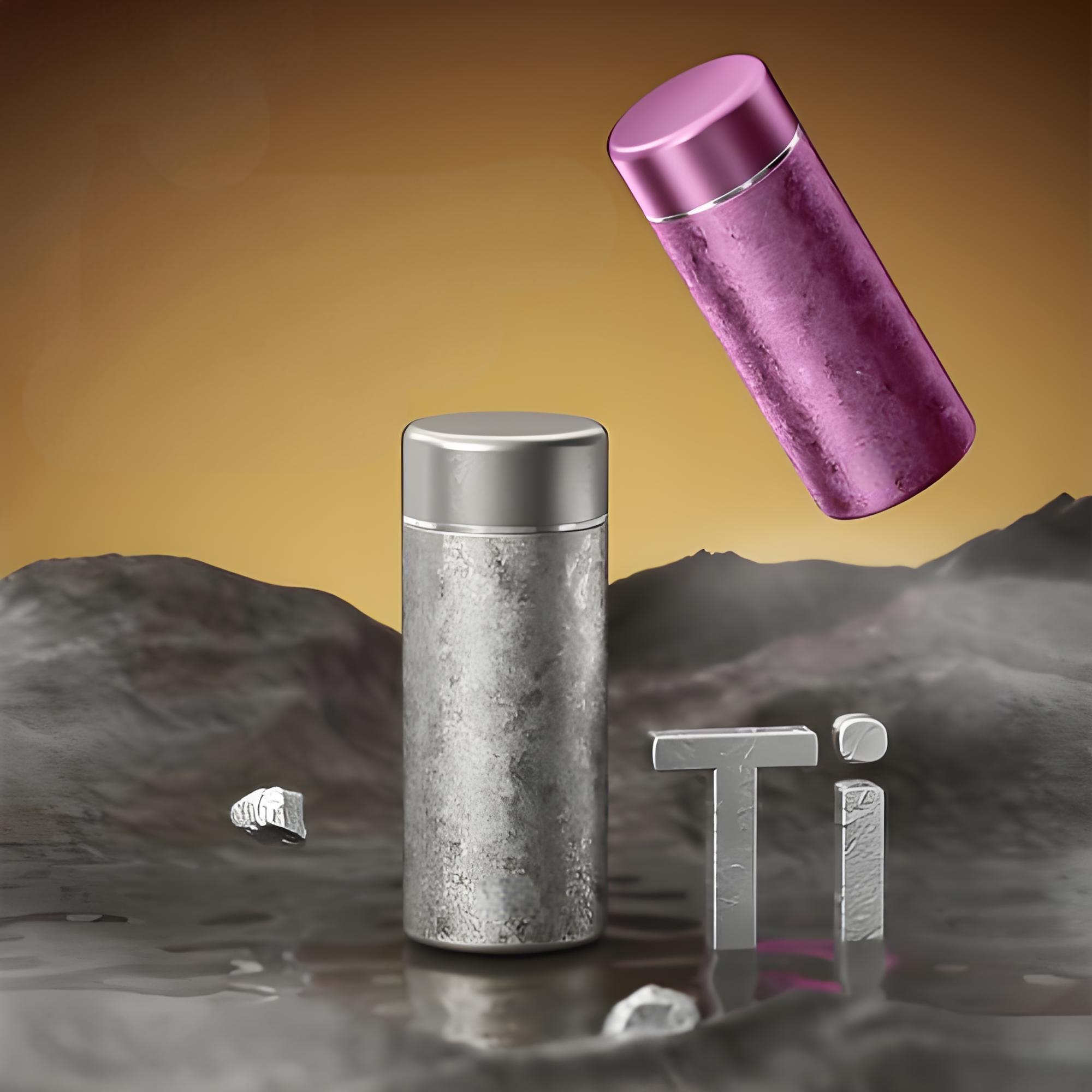 Тытанавая вакуумная бутэлька Titanium Vacuum Bottle