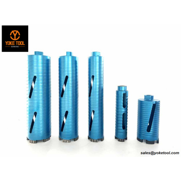 Núcleo de diamante de corte en seco para perforación de orificio de ladrillo de concreto