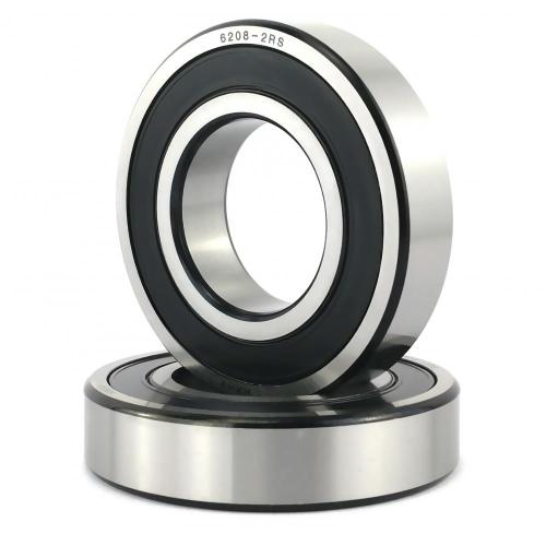 Abrasion Resistant Bearing High Speed Low Friction Low Noise 6208 2RS Manufactory