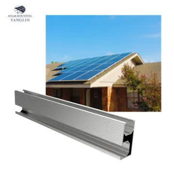 Aluminum Rail for Solar Photovoltaic Module Mounting
