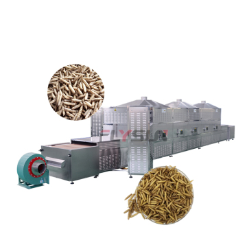 Black Soldier Fly Larvae Quick Drying Equipment - Mealworm Insect Microwave Dryer Machine