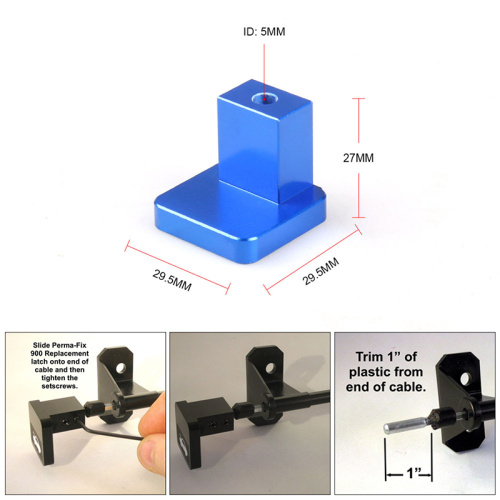 Car hood latch control handle for Honda