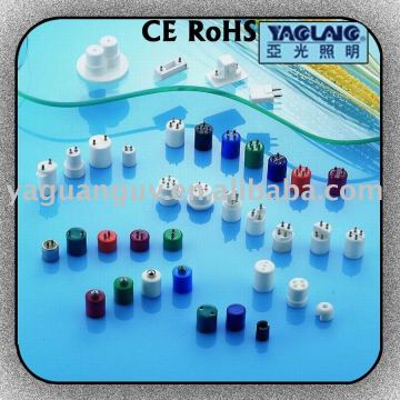 UV lamp with Different types of Lamp cap ceramic base plastic cap aluminum cap