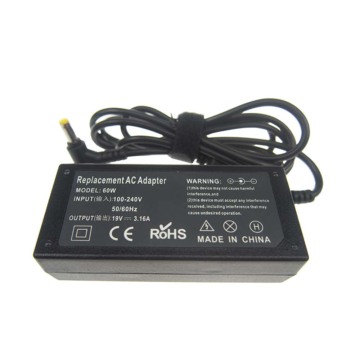 Más vendida Cargador de laptop de 19v 3.16a para Liteon