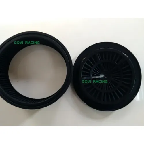 Schwarzer 9 -Zoll -Automobilfilter 9in Top -Kappe