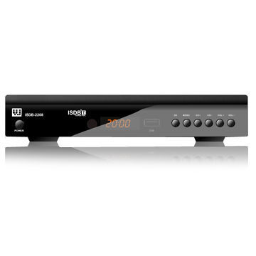 ISDB-T Receiver, HD, DVD Combo Set Top Box Fully Supports ISDB-T (Brazil Standard), Built DVD Player