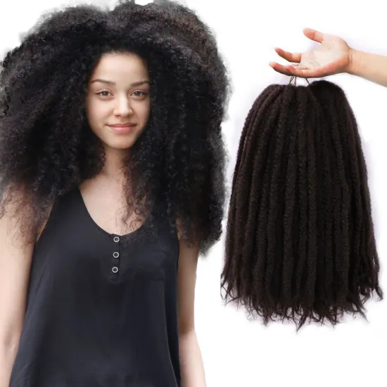 Wholesale Ombre Long Soft Afro Kinky Curly Marley Braids HairWholesale Ombre Long Soft Afro Kinky Curly Marley Braids Hair