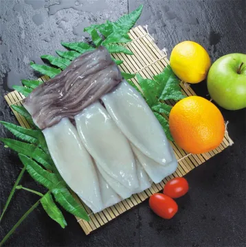 Frozen Seafood Squid Tube and Tentacle