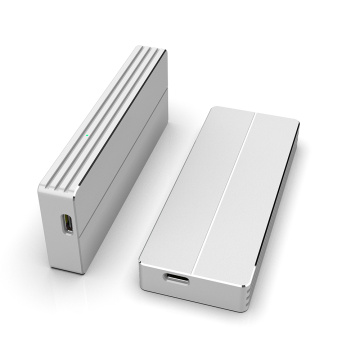 Aluminium ingelijste SSD -behuizing Pistool Hard Case