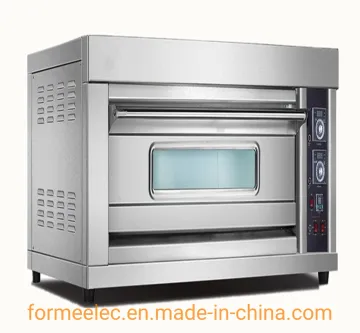 Bakery Oven Bread Baking Deck Oven 1 Deck 2 Trays Electric Layered Oven