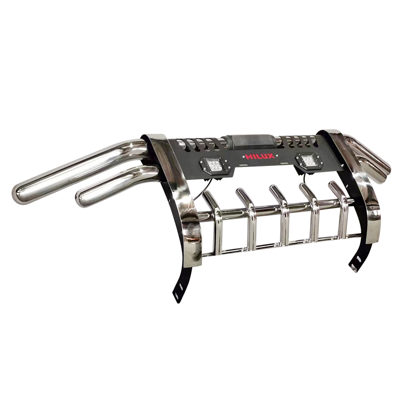 201 stainless steel front bumper for REVO