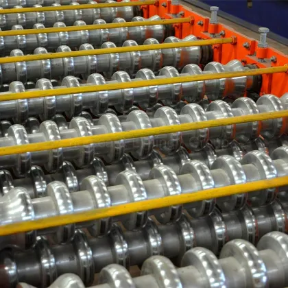 ce and iso passed superior flange roll forming machin