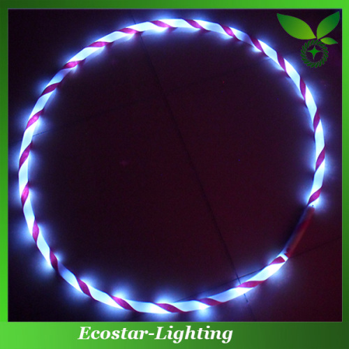 Led hoop flashing hula hoop