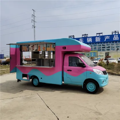 Customized taco food truck