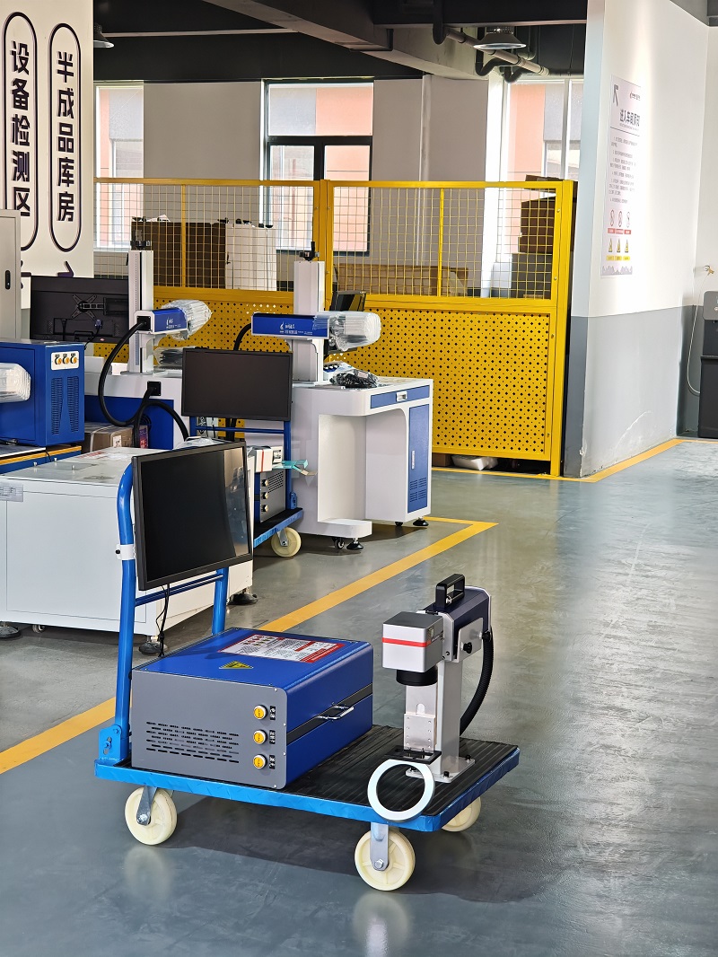 Chongqing Chuke Intelligent Machinery & Equipment Co., Ltd. Ships High Power Handheld Laser Cylinder Marking Machine to Long Term Indonesian Customer