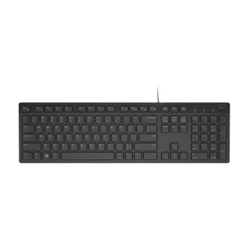 Dell Kb216 Wired Multimedia Full-Size Ultra Thin Keyboard for Home Office