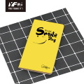 Caderno de costura individual estilo sorriso