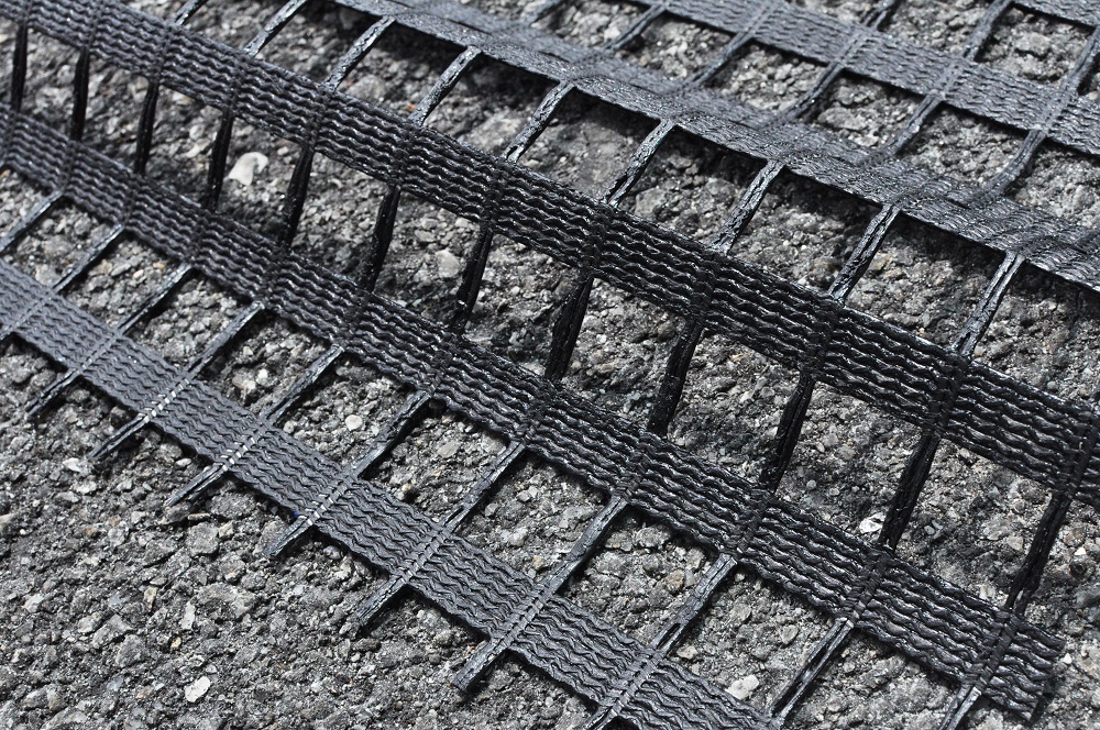 Glassfiber Geogrid سعر جيد Geocomposite البلاستيكي