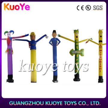 Wholesale advertising mini inflatable sky air dancer dancing man with blower