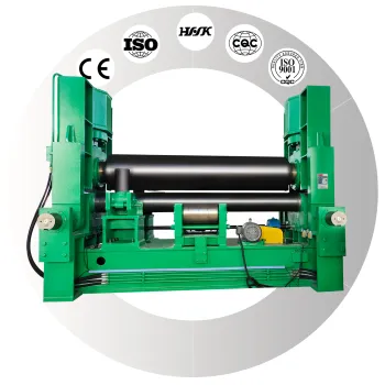 Easy to Operate 3-Roller 12mm CNC Rolling Machine