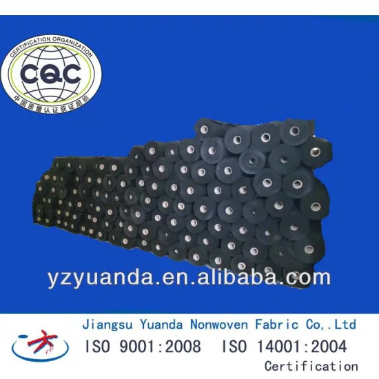 nonwoven needle punched geotextile felt