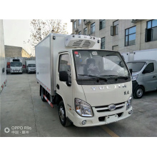 كابينة صف واحد YUEJIN 95Hp شاحنة مبردة صغيرة 4x2