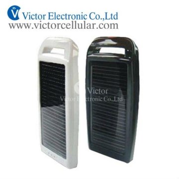 Solar mobile charger with 1250mah battery