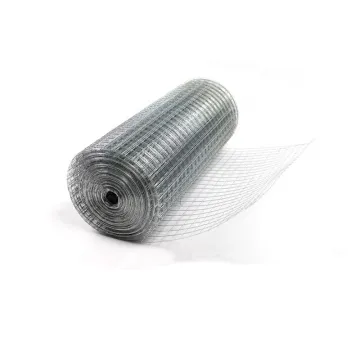 Stainless Steel and Galvanized Welded Wire Mesh Rolls: 1cm x 1cm