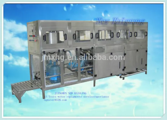 300BPH 5 gallons bottle washing filling capping machine