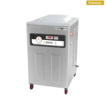 Commercial Semi Automatic Fruit Vacuum Packaging Machine Vertical Vacuum Sealer for Food Rice Meat Fish