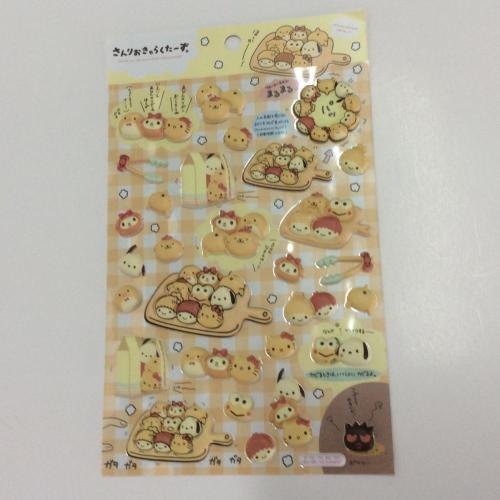 children stereo cartoon bubble sticker