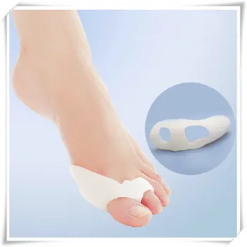 2pcs/pair Silicone Gel Bunion Splint Big Toe Separator Orthopedic Toe Separators Pain Relieve #988