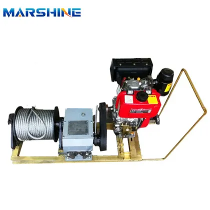 Gas Powered Rope Winch