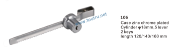 Hot selling Glass sliding Lock 602