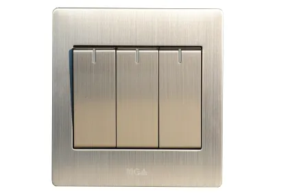 MGA Light Switch Brands 2 Gang 1 Way