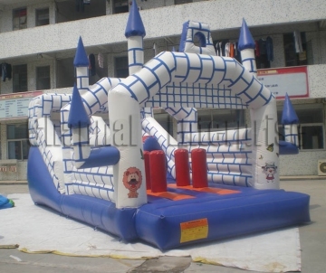 Inflatable Blue Castle