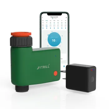 Smart Water Timer for Garden Irrigation - Tuya Sprinkler Hose with Soil Humidity Control