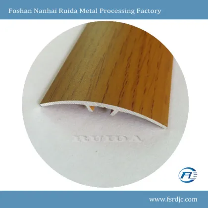 RUIDA High Quality Aluminum Wood Grain Floor to Buckle