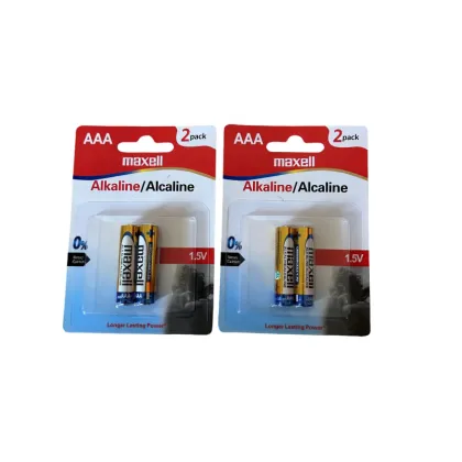 Maxell Battery LR6 AA for TV Remotes, Fingerprint Locks, Toy Cars, and More