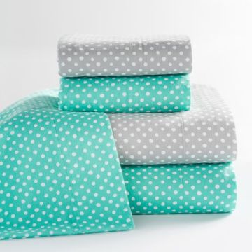Egyptian cotton snow dot sheets