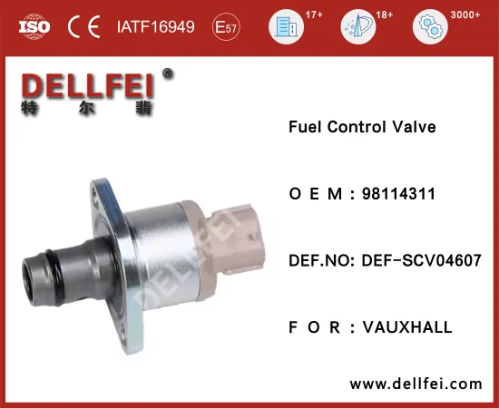 Fuel control valve 98114311 for VAUXHALL