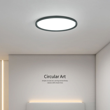 Ultra-Thin 2.5 cm LED Ceiling Light for Living Room, Bedroom, and Office