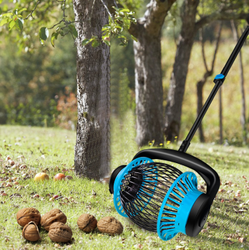 Plastic Harvest Basket with Pole Fruit Picker - Garden Hand Tools