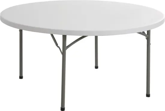 5ft Plastic Folding Table For outdoor Event