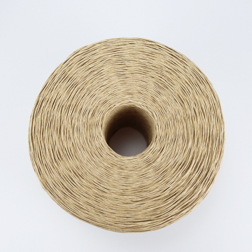 Natürliche Papierschnur 1000m 1mm Twisted Craft Raffia Ribbon für Geschenkverpackung Packung Häkeln