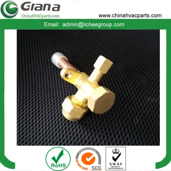 L type 3 way check valve for air conditioner