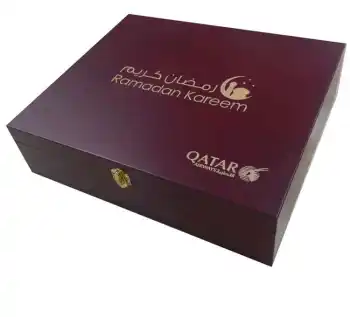 Qatar Ramadan Kareem Gifts Box Wooden Packing Boxes